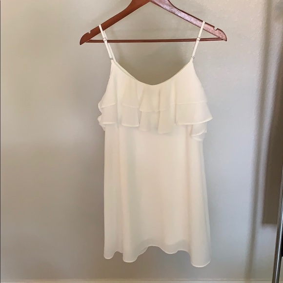 LuLus White Mini Dress - Picture 2 of 2